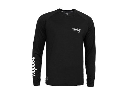 Dres s dlhým rukávom  ROCDAY Evo Race Black/White