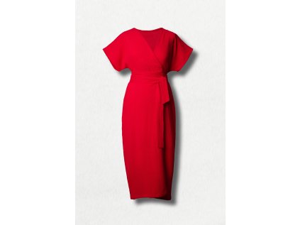 Kimono šaty červená