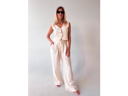 Svatební set kalhoty + vesta