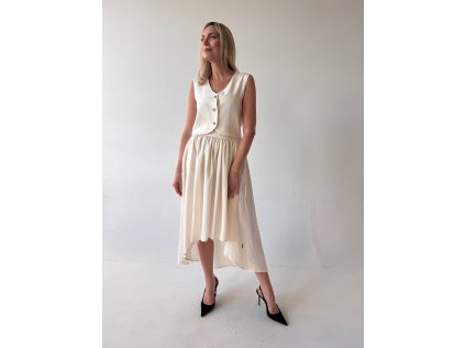 Svatební set sukně Anna + vesta