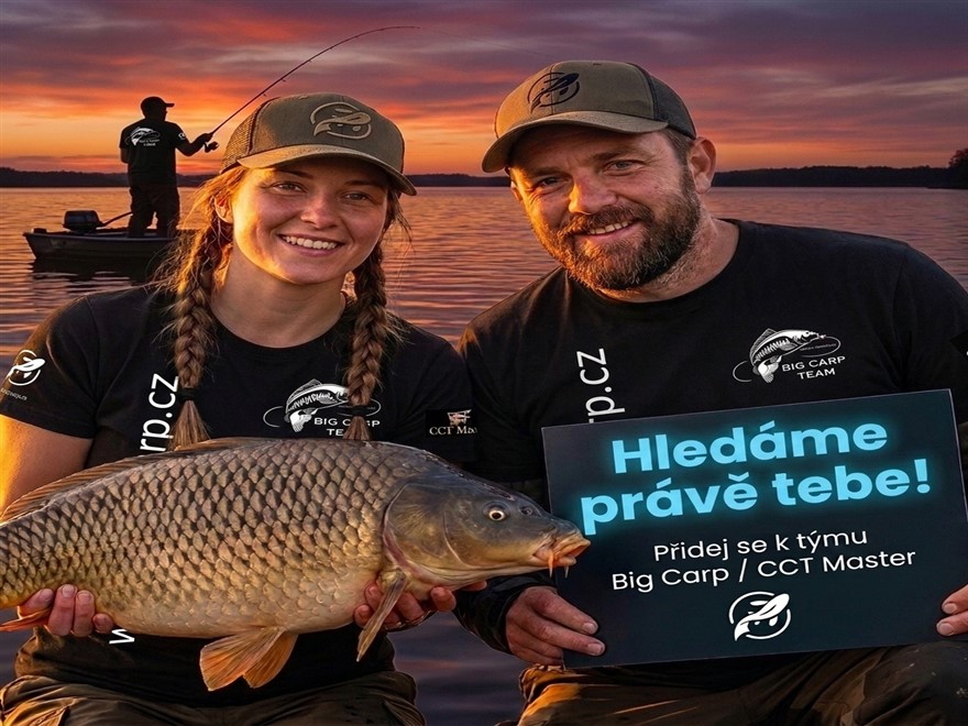 Hledáme právě tebe! Přidej se k týmu Big Carp / CCT Master