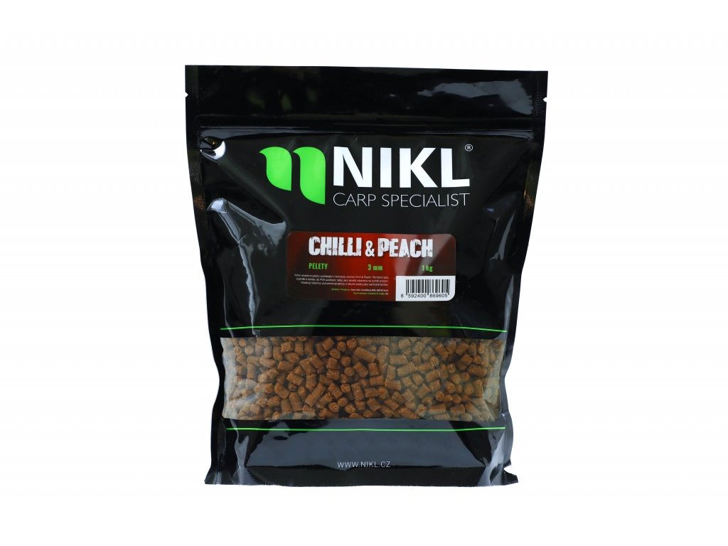 Karel Nikl pelety Chilli & Peach 1kg