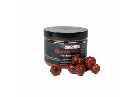 CC Moore pelety v dipu Wafters Bloodworm 10x14mm