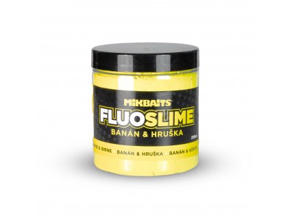 Mikbaits obalovací dip Fluo slime banán hruška 100g