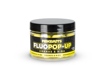 Mikbaits plovoucí fluo boilie 14mm 150ml