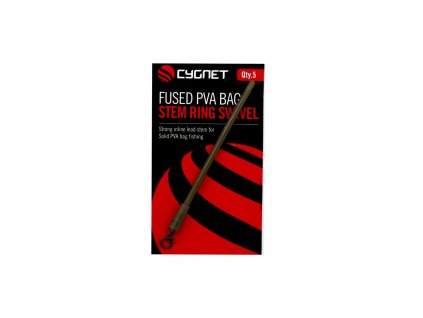 Cygnet dřík do inline olov Fused PVA Bag Stem Ring Swivel 5ks