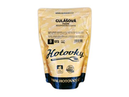 Hotovky bezlepková polévka Gulášová 2 porce