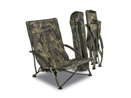 Solar křeslo Undercover Camo Foldable Easy Chair Low