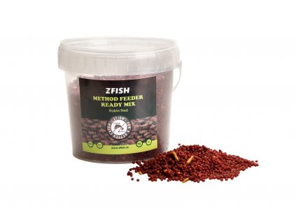 ZFish Method Feeder Ready Mix Robin Red 600g 1