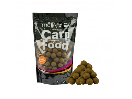 The One pomalu rozpustné boilies Carp Food 22mm 1kg