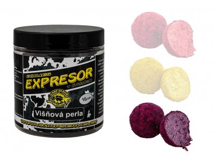 Carp Servis Václavík boilies v dvojobalu Expresor Višňová perla 16mm 150g