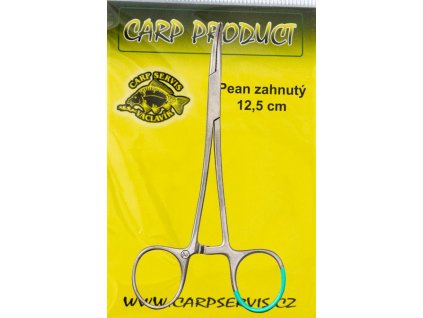 Carp Servis Václavík pean zahnutý 12,5cm