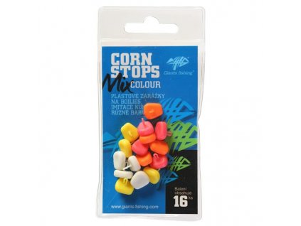 Giants fishing zarážky Corn Stops Mix Colour 16ks