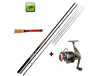 Giants fishing prut CLX Feeder 3,6m 90g + naviják SPX 3000 FD