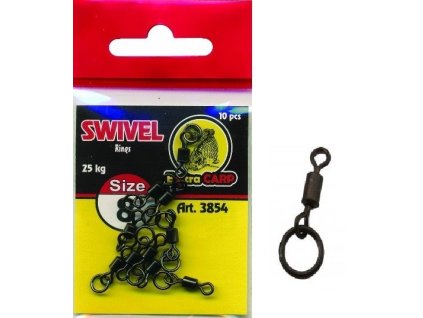 Extra Carp obratlík s kroužkem Rings velikost 8