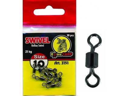 Extra Carp pevnostní obratlík Rolling Swivel 10ks