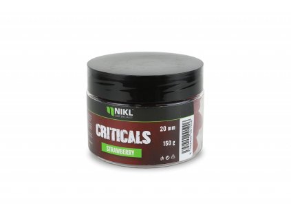 Karel Nikl Criticals boilie Strawberry 150g