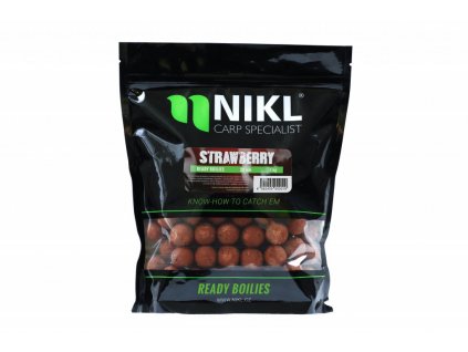 Karel Nikl hotové boilies Strawberry 24mm