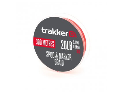 Trakker šňůra Spod & Marker Braid Red 300m