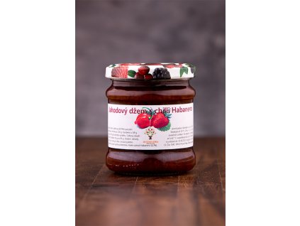 Semínka Chilli Jahodový extra džem s Habanero 200g