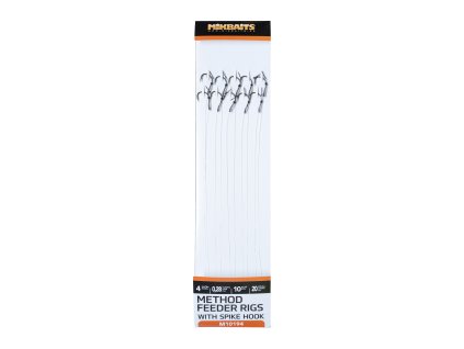 Mikbaits hotové návazce se zapichovacím hrotem Method Feeder 10ks