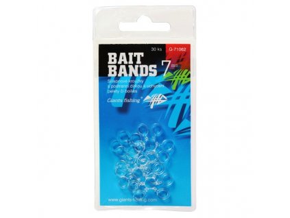 Giants fishing silikonové kroužky na pelety Bait Bands 30ks