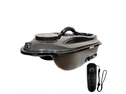 Boatman zavážecí lodička Actor Basic černá s výklopníkem 10Ah baterie