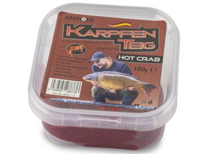 Saenger těsto na kapry Hot Crab 100g