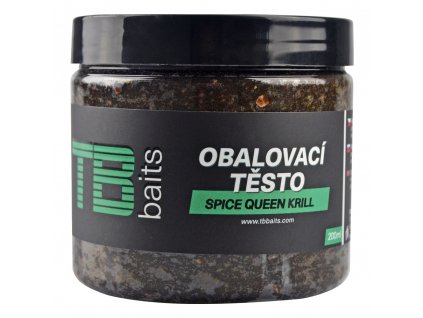 TB Baits obalovací pasta Spice Queen Krill 200ml