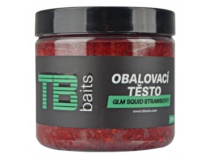 TB Baits obalovací pasta GLM Squid Strawberry 200ml