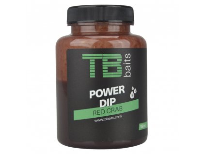 TB Baits Power Dip Red Crab 150ml