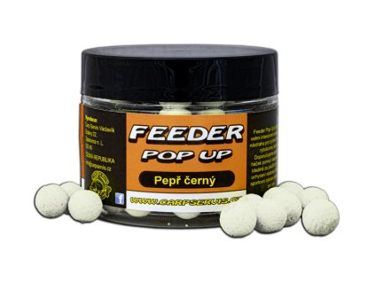 CSV Feeder Pop Up Pepř černý 9mm 30g