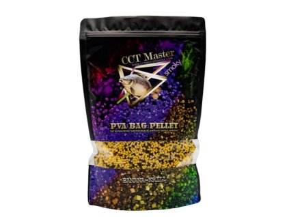 CCT Master peletky Smoky PVA Bag Pellet Banana Krill 2 3mm 700g removebg preview