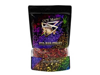CCT Master peletky Smoky PVA Bag Pellet Spicy Sausage 2 3mm 700g removebg preview