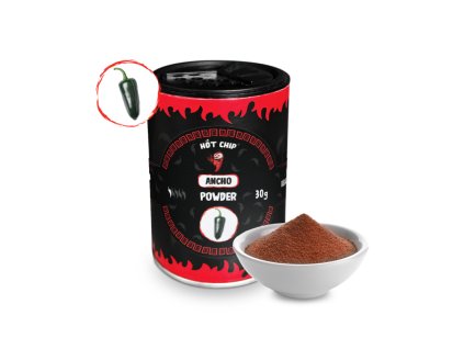 Hot Chip Ancho chilli prášek 30g