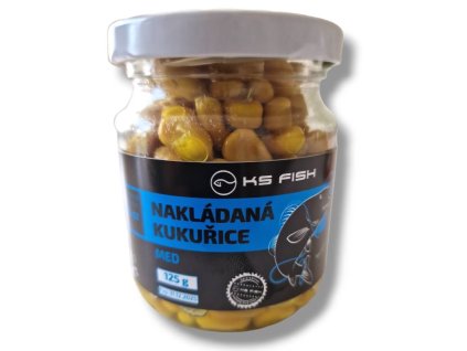 KS Fish nakládaná kukuřice Med 125g