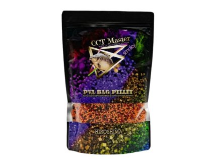 CCT Master peletky Smoky PVA Bag Pellet Hirosima 700g