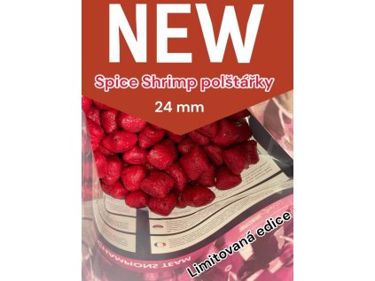 LK Baits polštářky Euro Economic Boilies Spice Shrimp 24mm 1kg