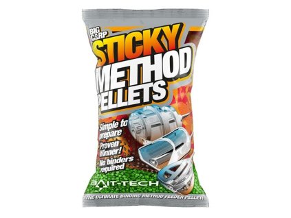 Bait-Tech pelety Sticky Method Micro Green 700g