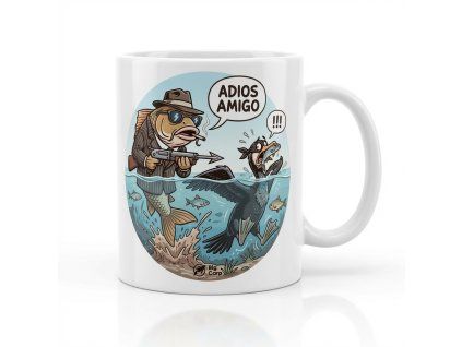 Big Carp keramický hrnek Adios Amigo