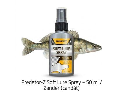 Carp Zoom Predator Z Soft Lure Spray Zander 50ml 1