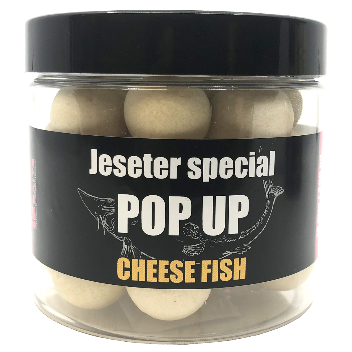 LK Baits Pop Up Boilies Jeseter Special Cheese Fish 18mm 200ml