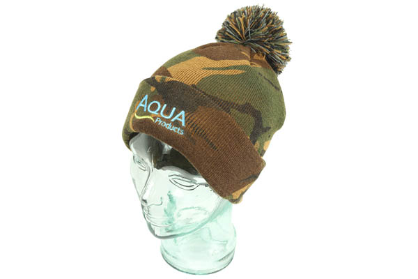 Aqua kulich Camo Bobble Hat