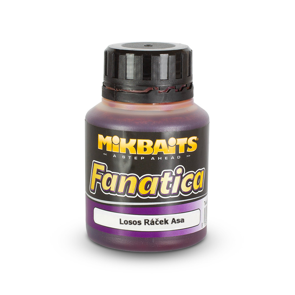 Mikbaits dip Fanatica Losos Ráček Asa 125ml