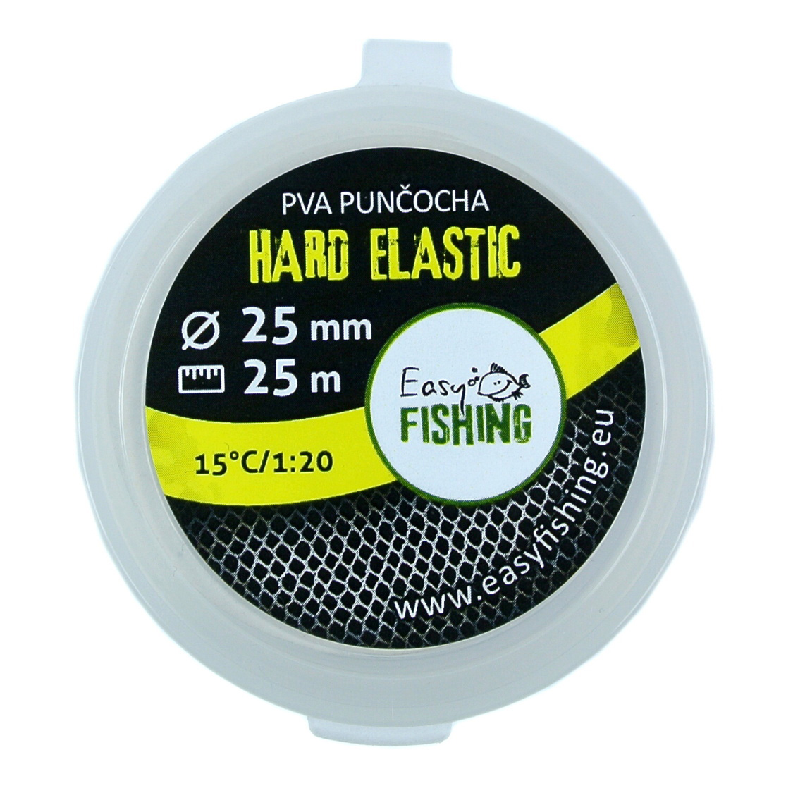 EasyFISHING náhradní PVA punčocha Elastic Hard 25m Průměr: 25 mm