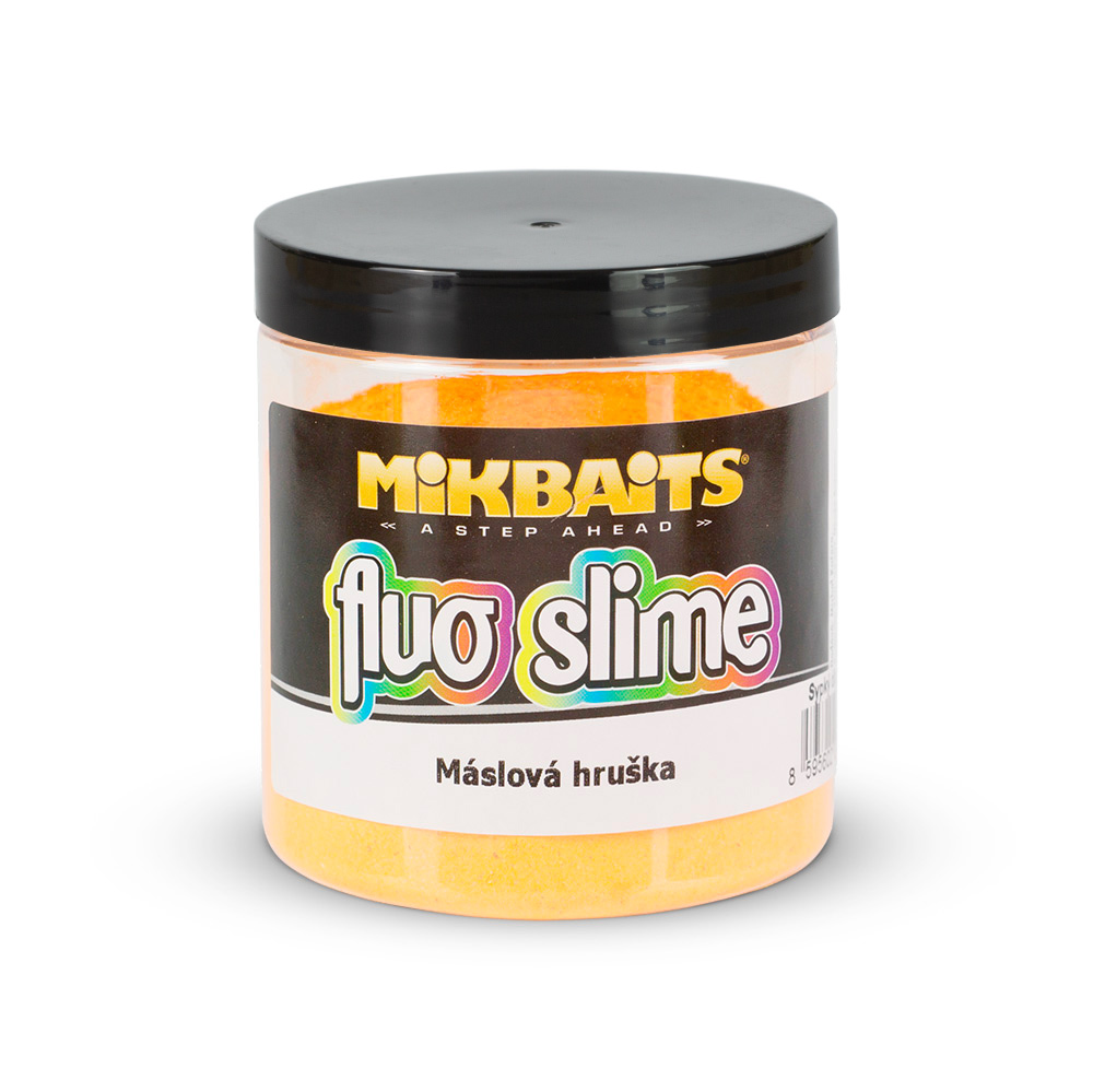 Mikbaits obalovací dip Fluo slime 100g Příchuť: Máslová hruška