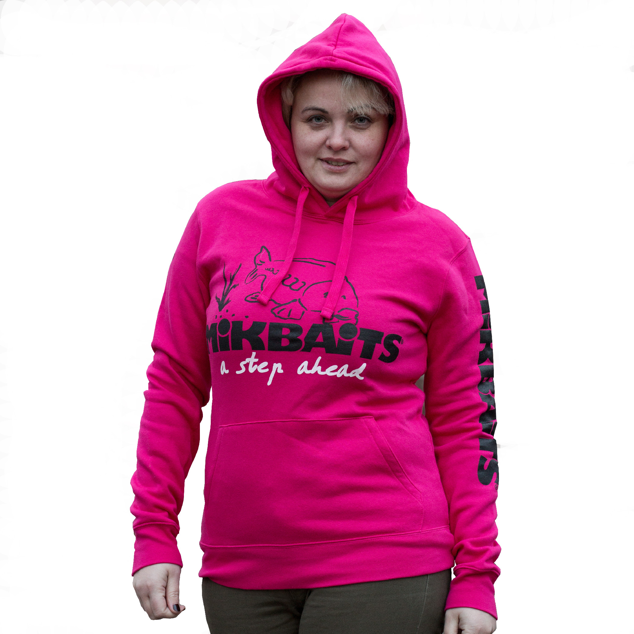 Mikbaits mikina Ladies team růžová Velikost: XXL