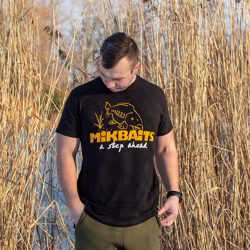 Mikbaits tričko černé Velikost: XXL