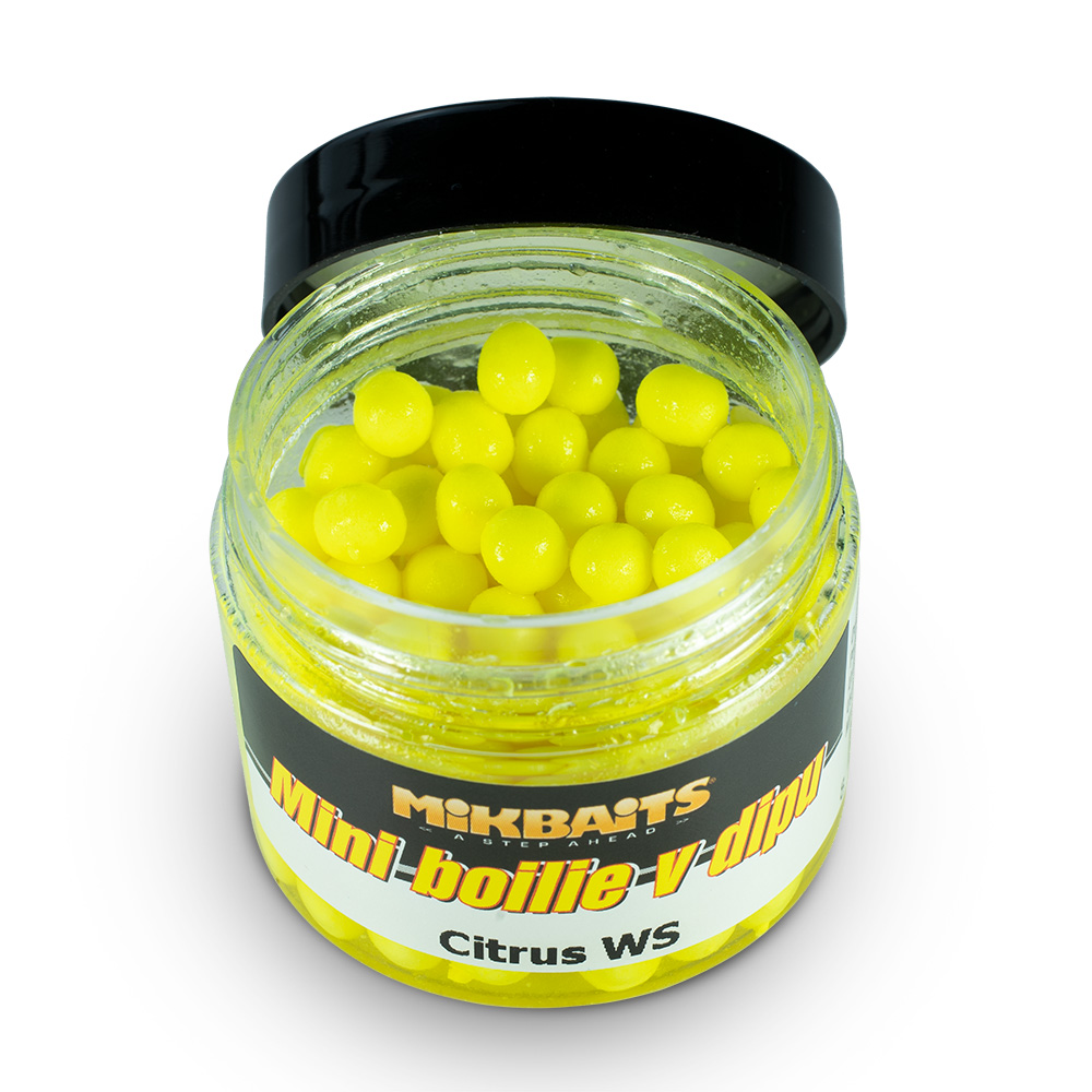 Mikbaits mini boilie v dipu 50ml Příchuť: Citrus WS