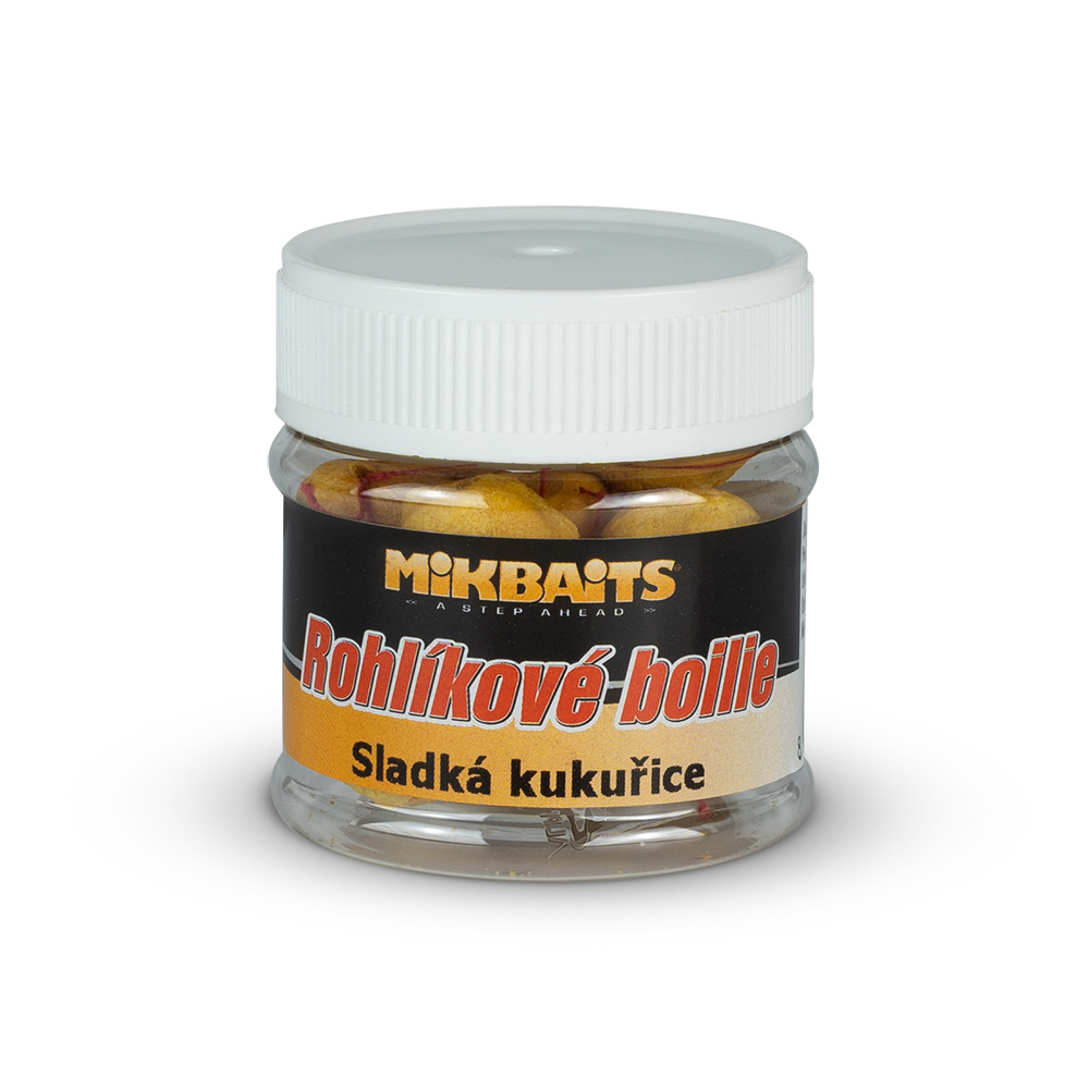 Mikbaits rohlíkové boilie 50ml Příchuť: Sladká kukuřice